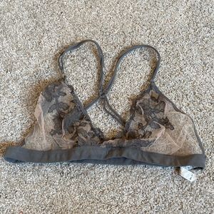 Urban Outfitters Out from Under Lace & Mesh Bralette L